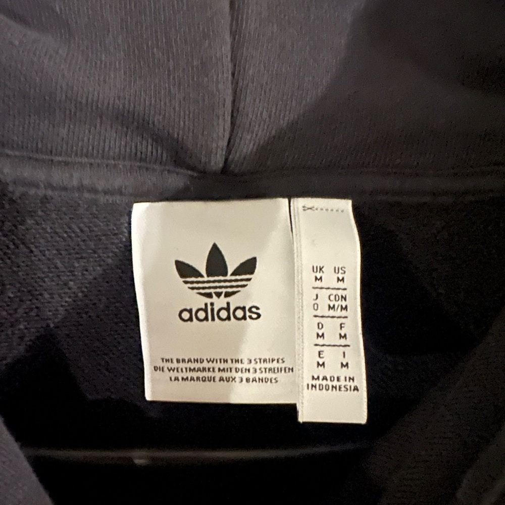 adidas Black Pullover Hoodie - Picture 3 of 3